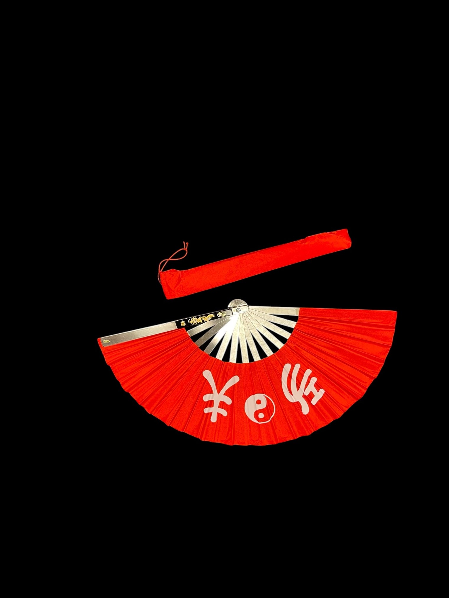 Thai chi metalen waaier