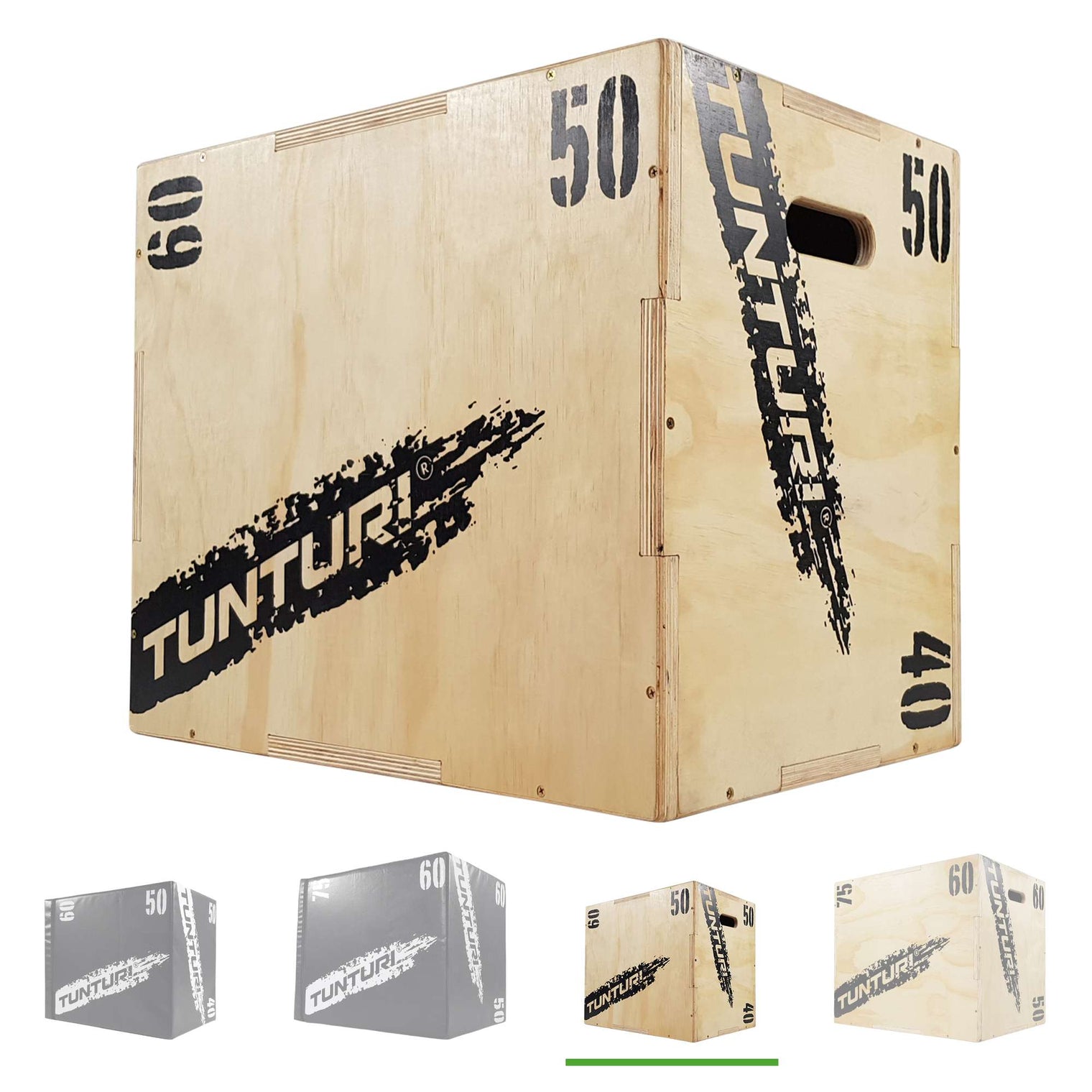 Tunturi Plyo Box Wood 40/50/60cm