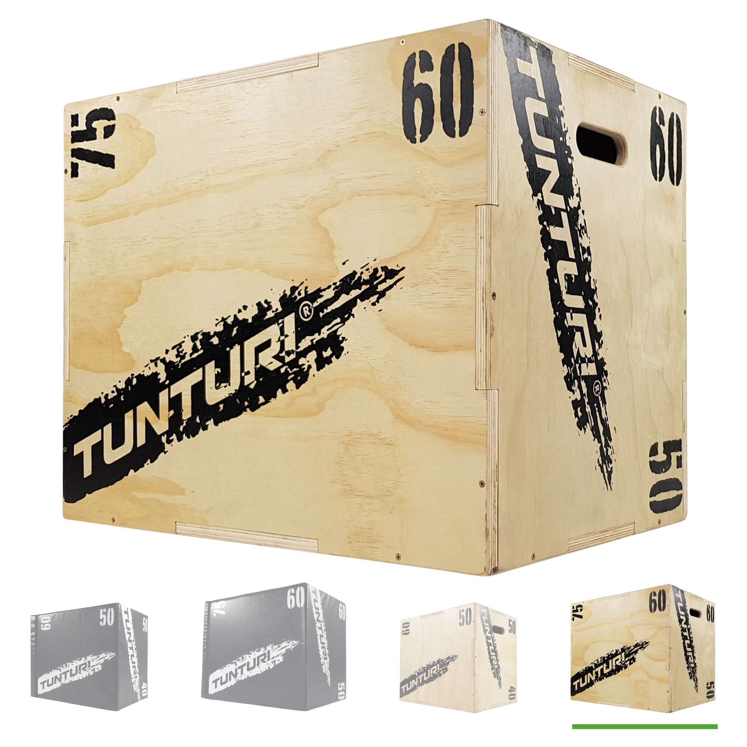 Tunturi Plyo Box Wood 50/60/75cm