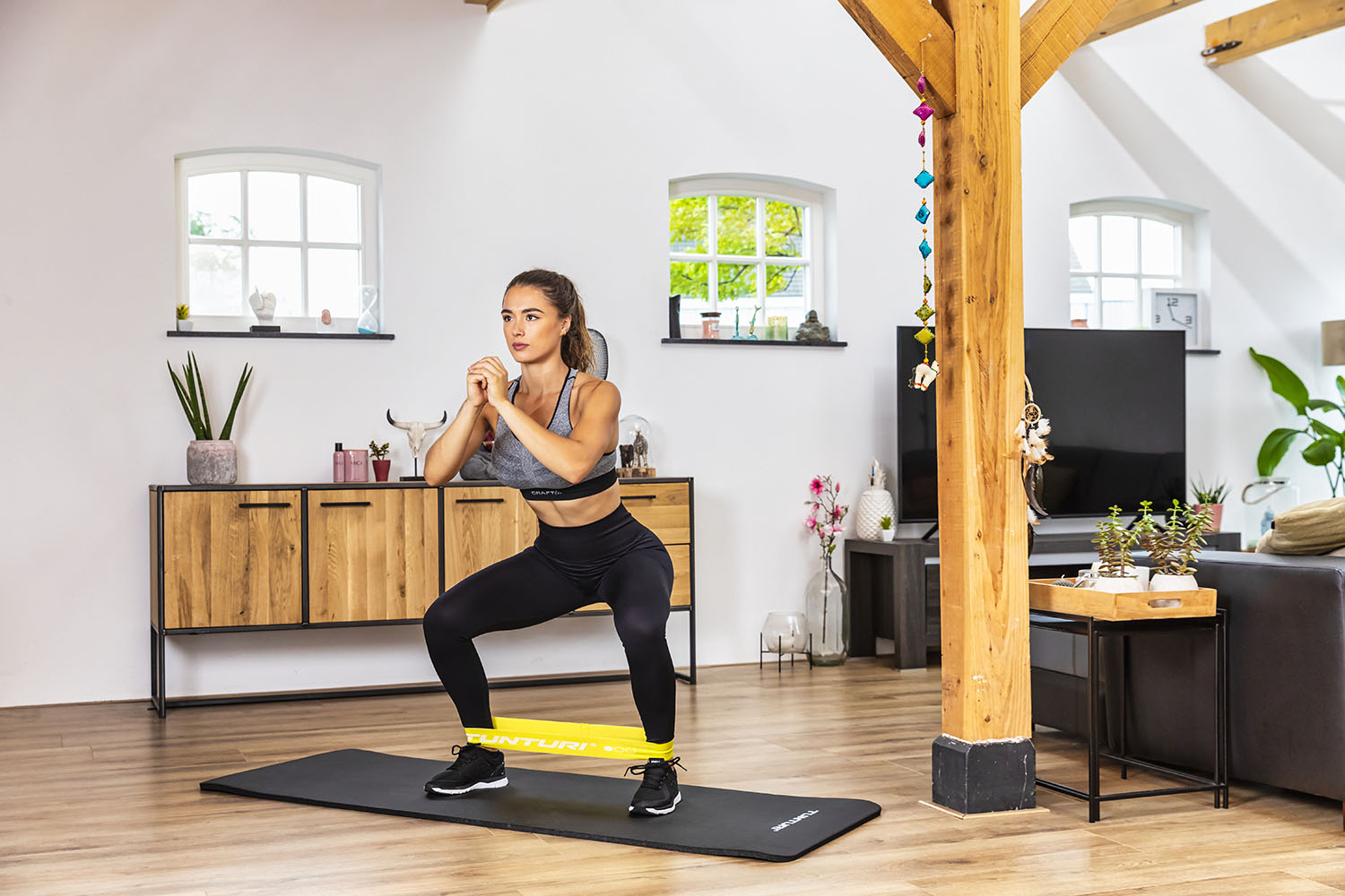 Tunturi Textile Resistance Band set, 3 Pieces