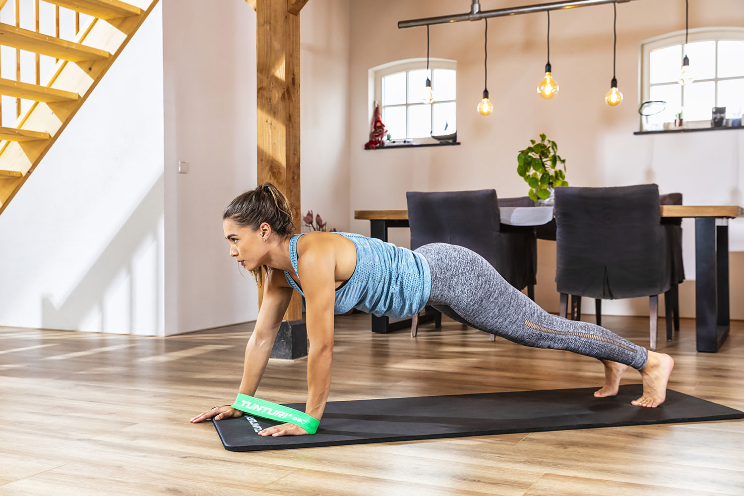 Tunturi Textile Resistance Band set, 3 Pieces