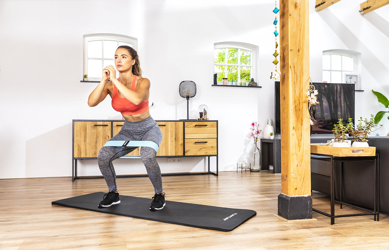 Tunturi Textile Resistance Band set, 3 Pieces