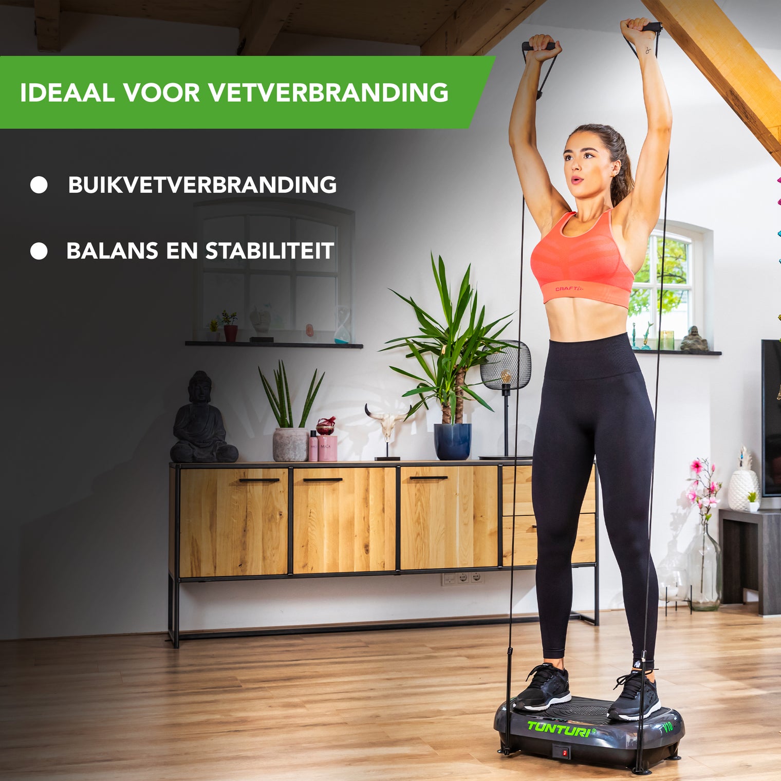 Tunturi Cardio Fit V10 Vibration Plate