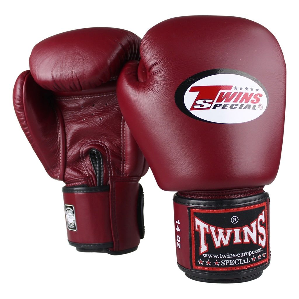 Twins Wine Red boxing gloves