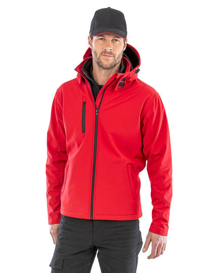 Softshell TX Performance met afneembare kap model man