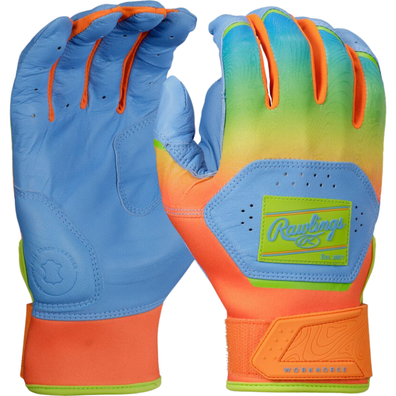 Rawlings WH25BG Workhorse Fun Burst S Columbia Blue/Orange
