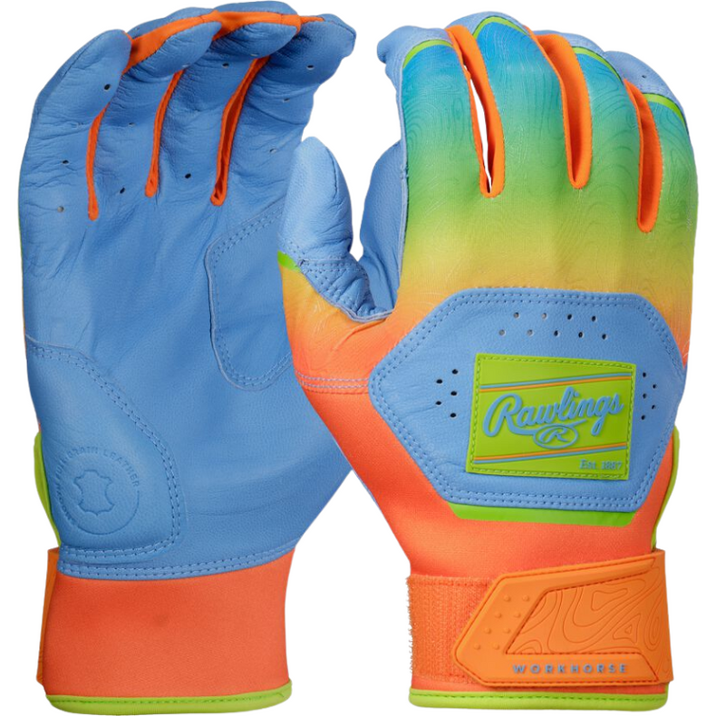 Rawlings WH25BG Workhorse Fun Burst S Columbia Blue/Orange