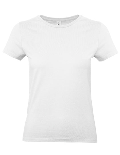 T-shirt B&C Basic Ronde kraag model vrouw