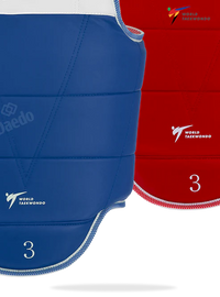 Daedo pantser Blauw/rood