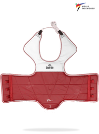 Daedo pantser Blauw/rood