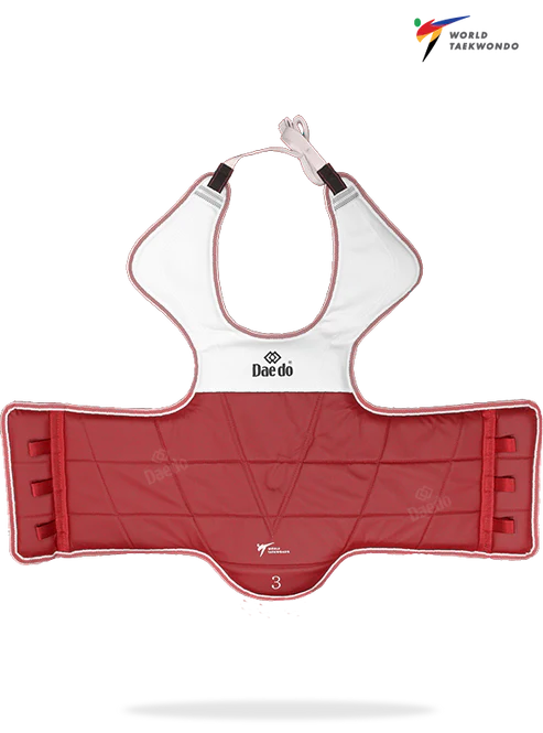 Daedo pantser Blauw/rood