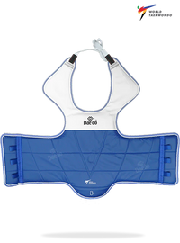 Daedo pantser Blauw/rood