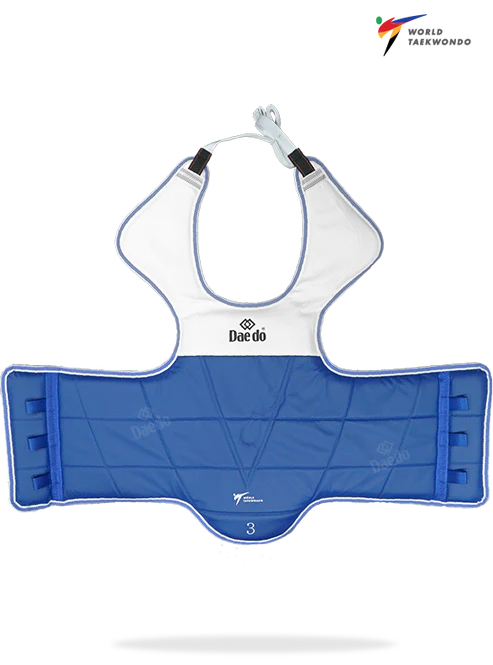 Daedo pantser Blauw/rood