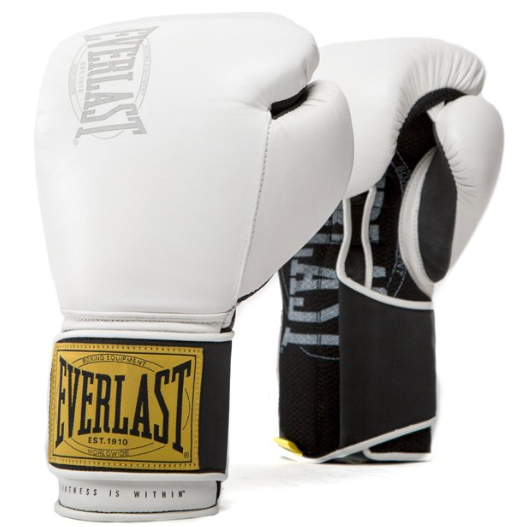 Everlast 1910 Classic Training Glove, White 16-OZ