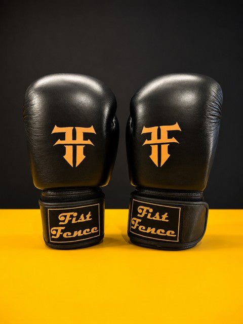 Fist Fence lederen bokshandschoen