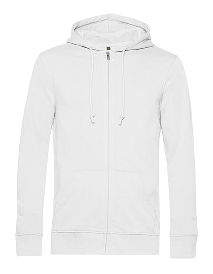 Hoodie met rits B&C basic model man