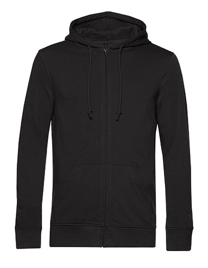 Hoodie met rits B&C basic model man