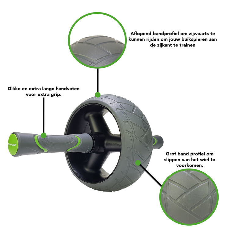 Tunturi Pro Exercise Wheel Deluxe