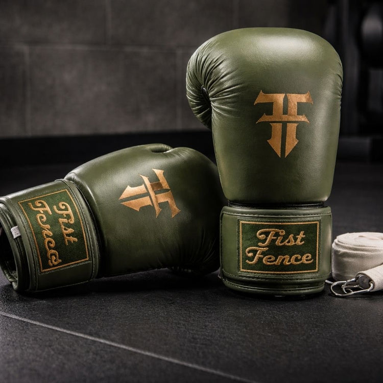 Fist Fence lederen bokshandschoen