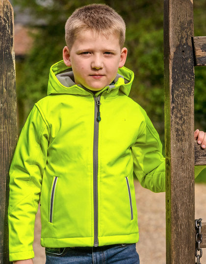 Softshell TX-Performance met vaste kap model kids