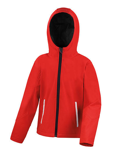 Softshell TX-Performance met vaste kap model kids